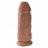 King Cock Chubby 9-Inch Tan Dildo with Realistic Detail