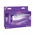 Fantasy C-Ringz Silicone DP Rabbit Vibrator Purple  - Pipedream