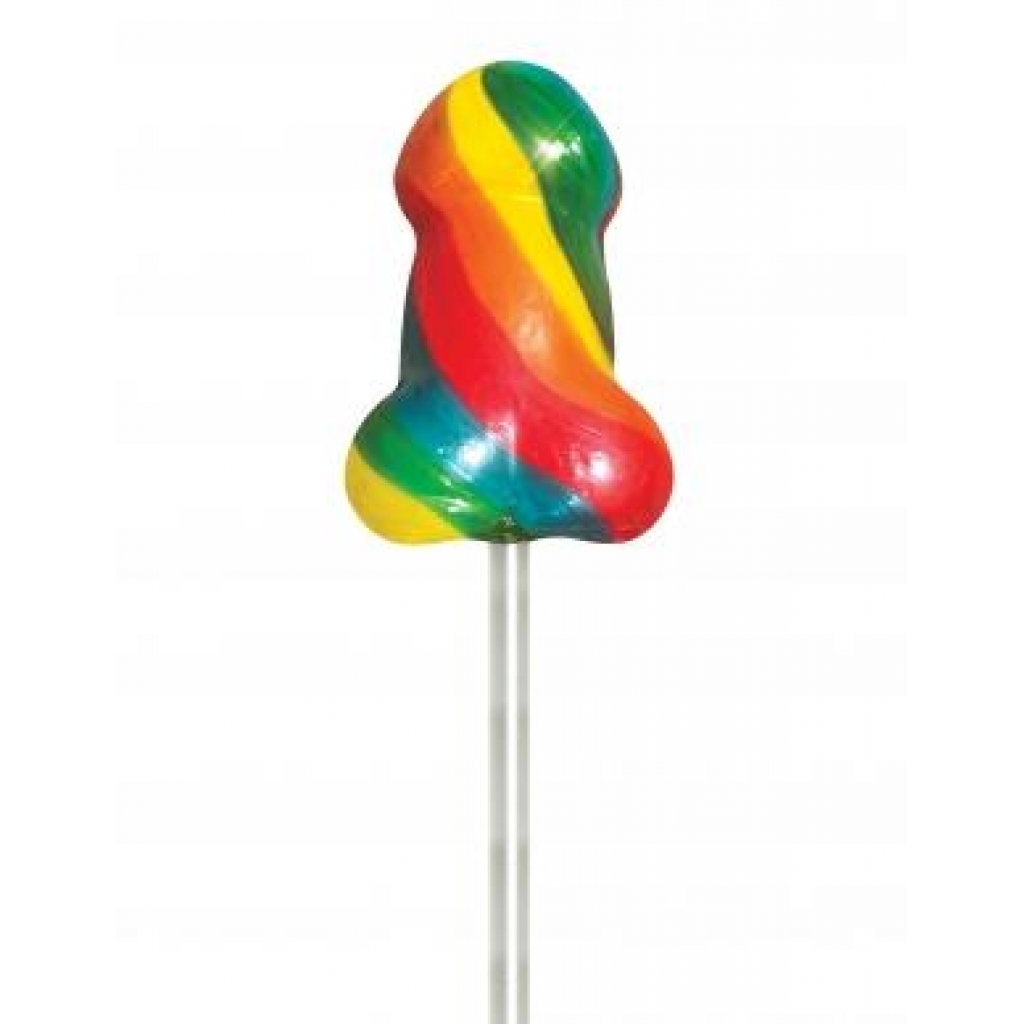 Rainbow Pecker Pops - 72 Count