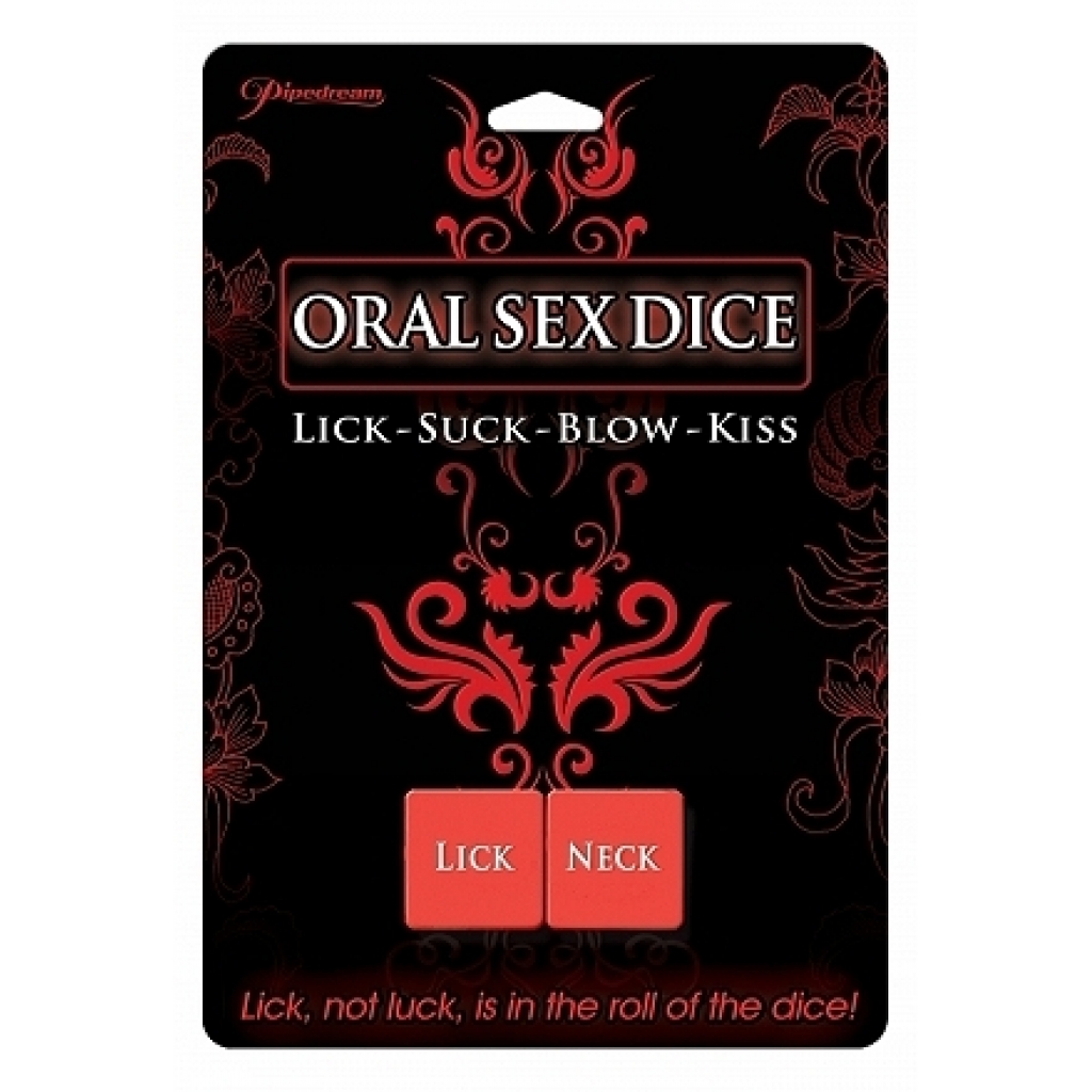 Oral Sex Dice - Lick, Suck, Blow, Kiss