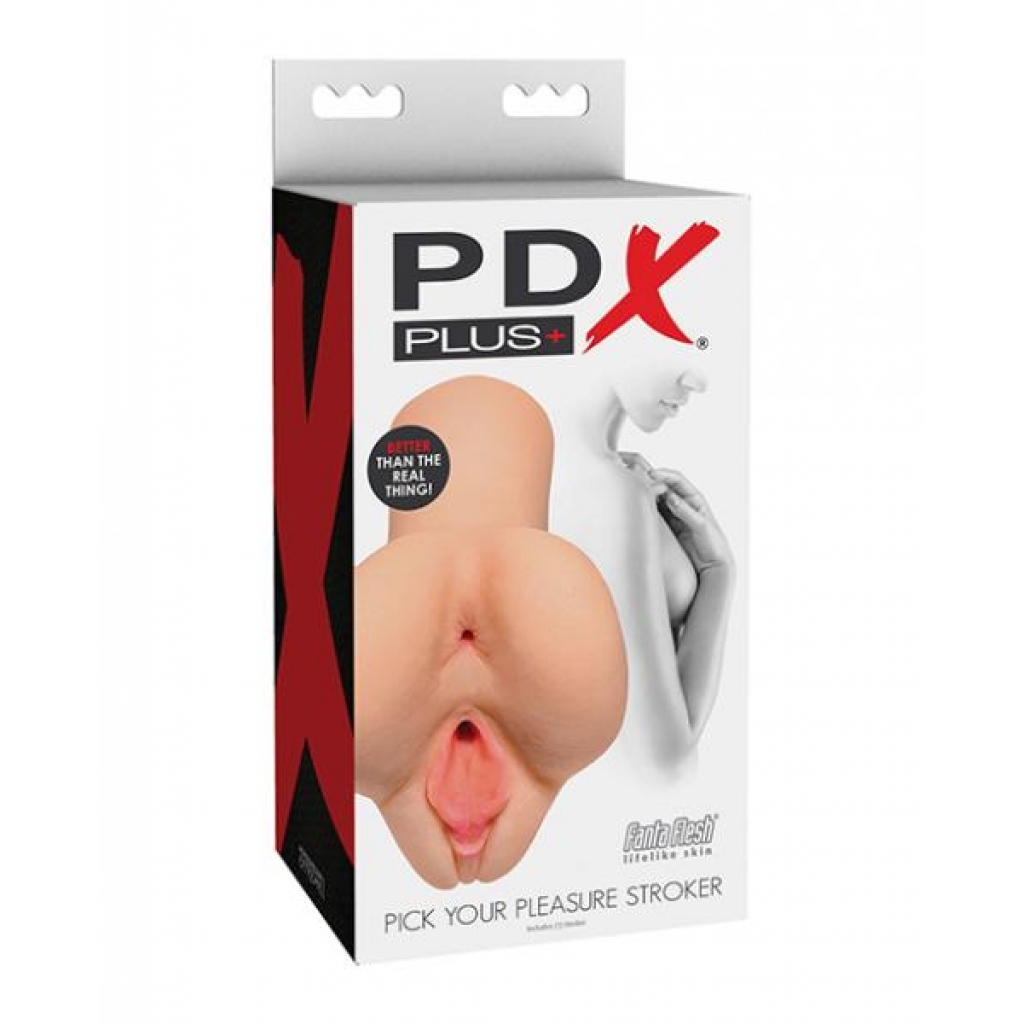 Ultra-Realistic Pick Your Pleasure Stroker - Ivory