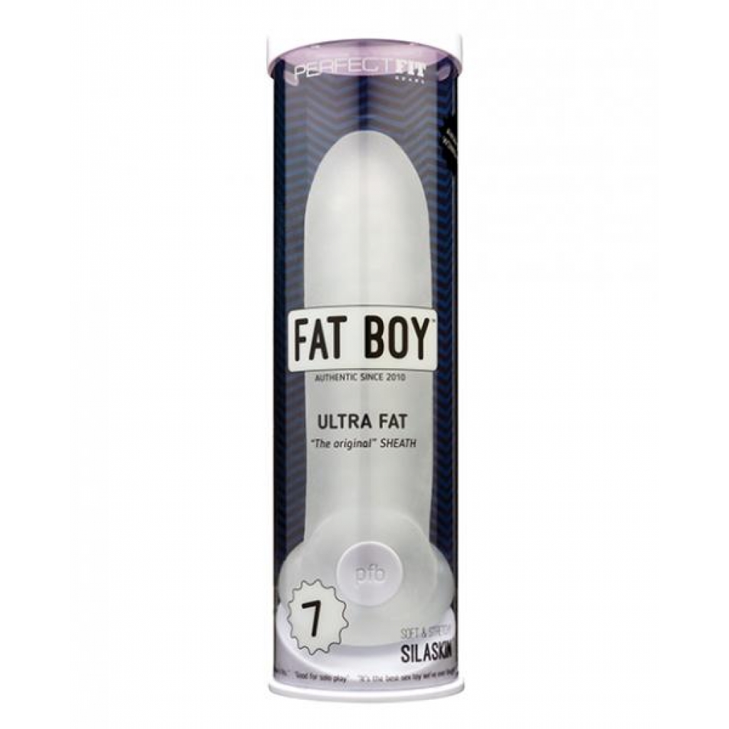 Perfect Fit Fat Boy Original Ultra Fat Sheath - 7.0 Clear