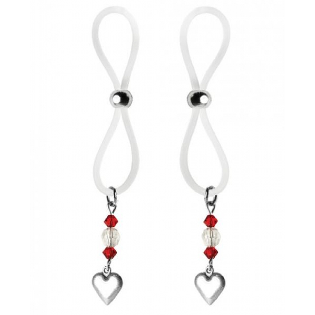 Bijoux De Nip Nipple Halos - Heart Charm