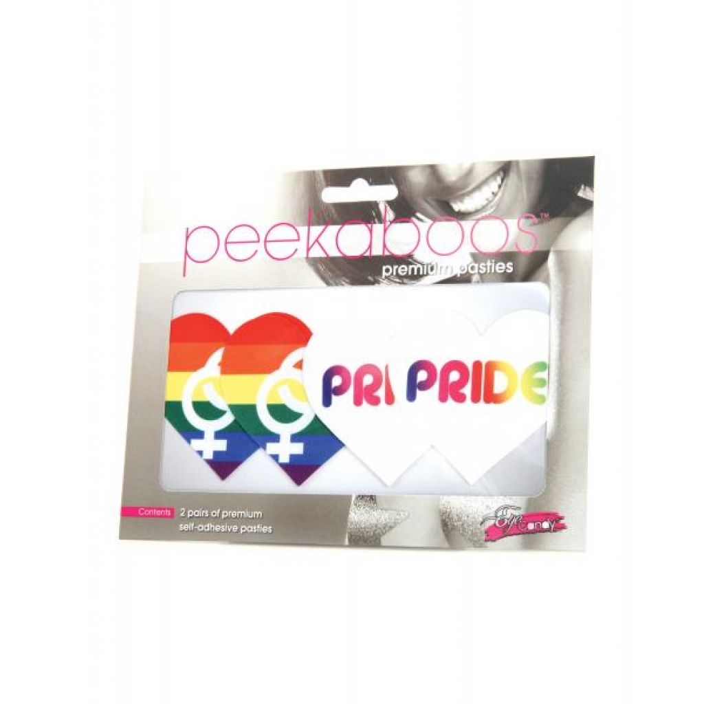 Peekaboos Pride Hearts - Pack of 2 Premium Pasties