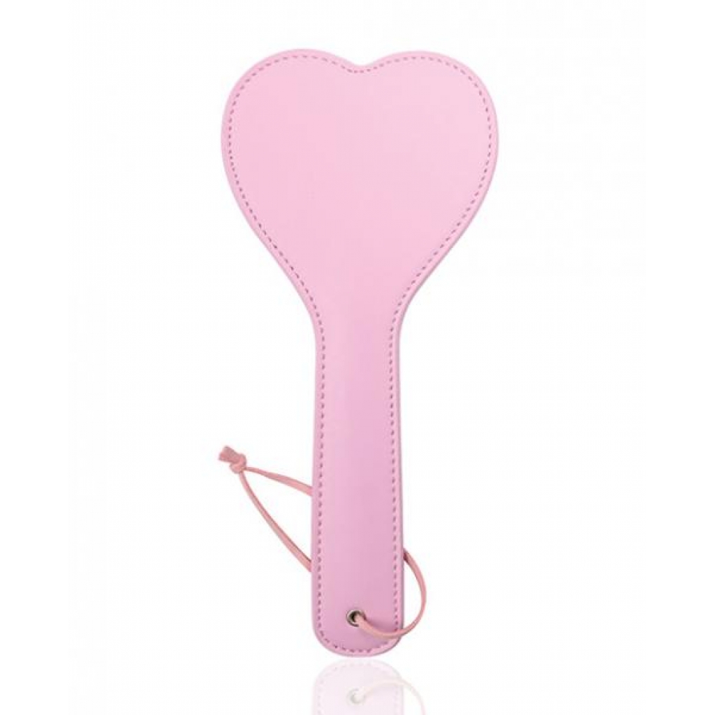 Plesur Heart Shaped PVC Paddle: Playful Pink Design