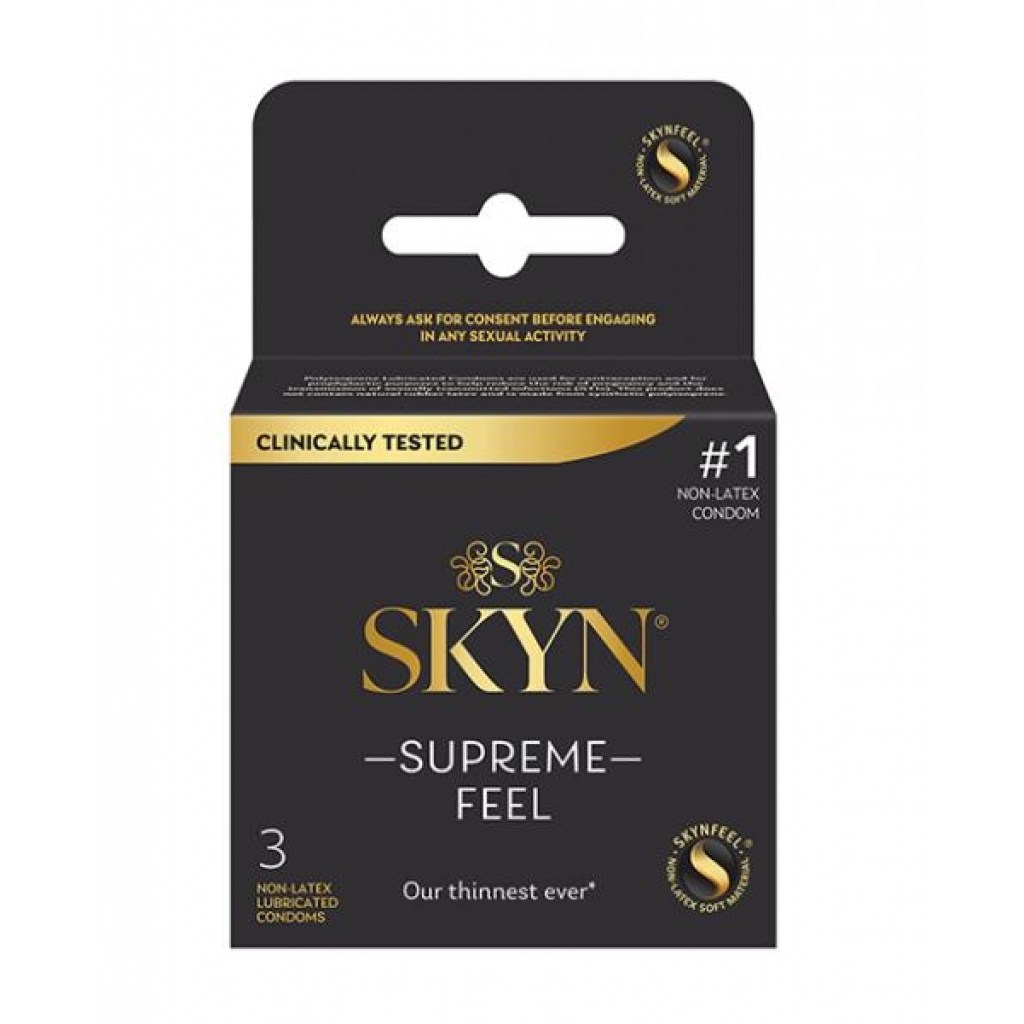 Skyn Supreme Feel Condoms - Luxurious Protection