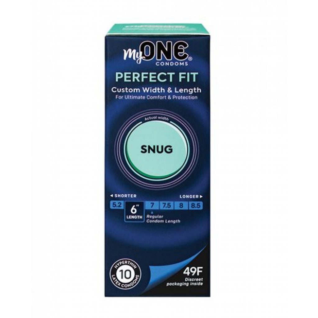 My One Snug Condoms - Pack of 10 - The Perfect Fit