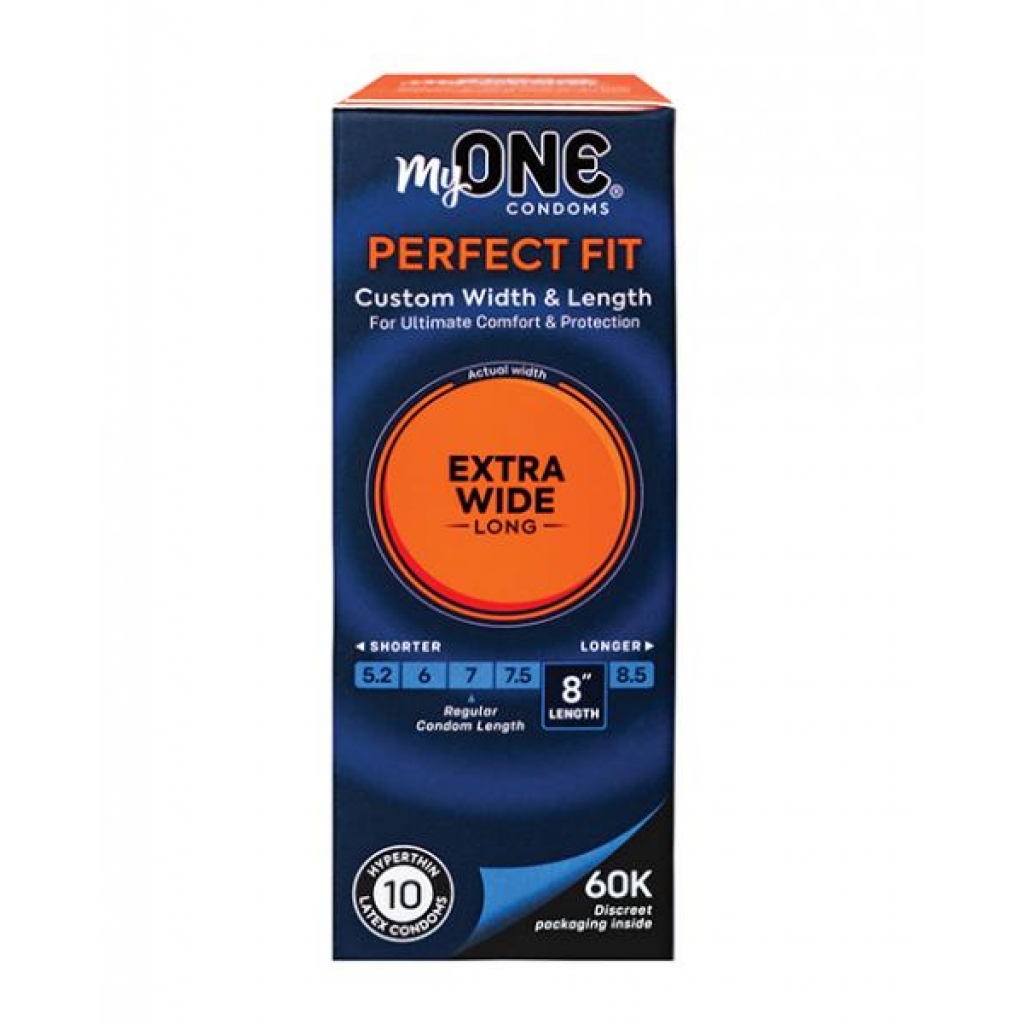 MyONE Extra Wide & Long Condoms - Pack of 10