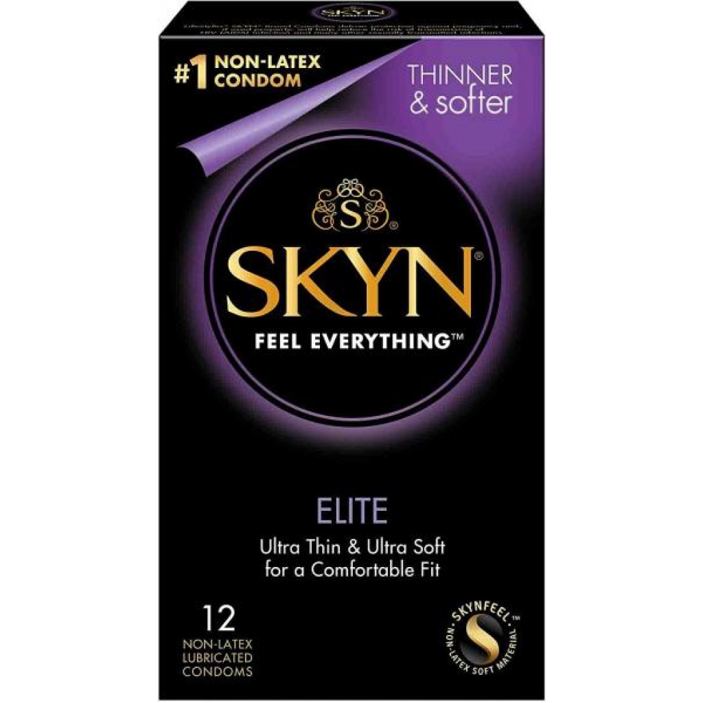 Lifestyles Skyn Elite Ultra Thin Condoms - 12 Pack