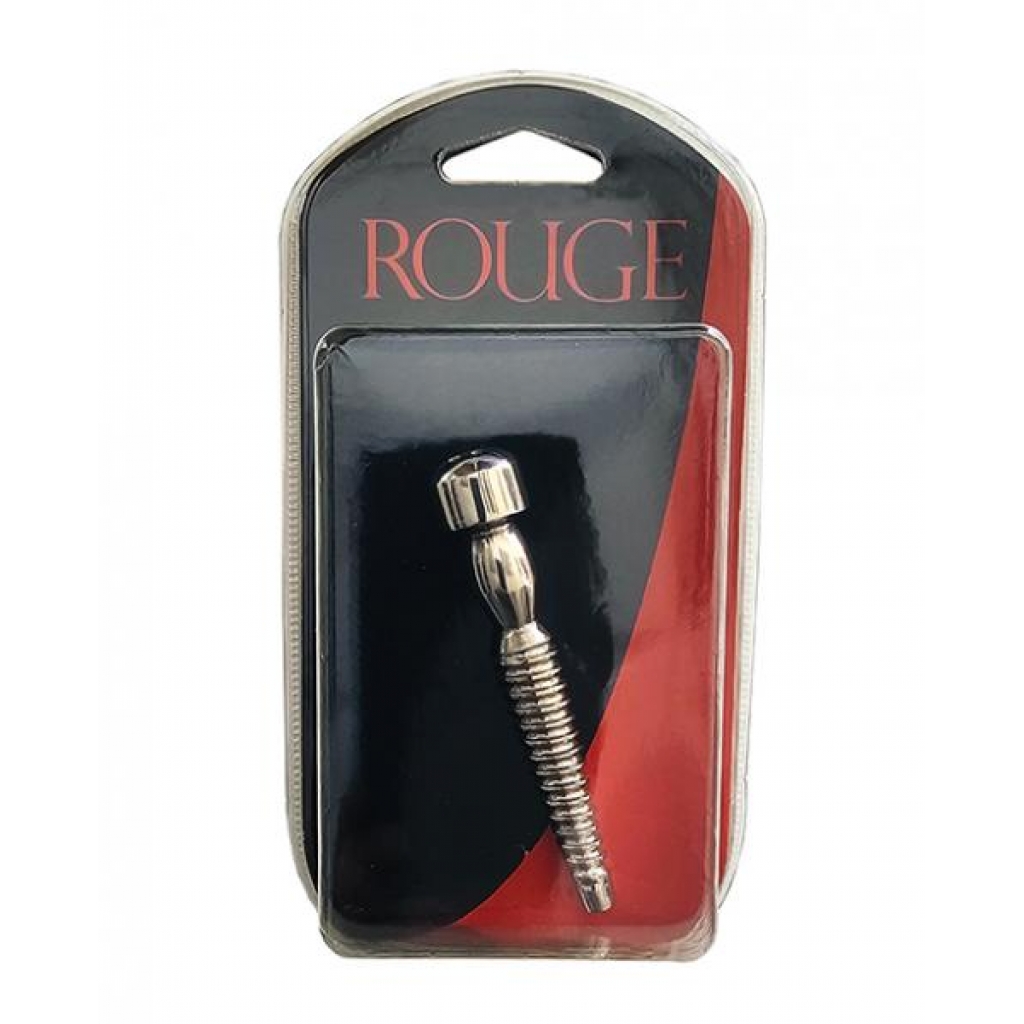 Rouge Stainless Steel Shower Penis Plug - Silver