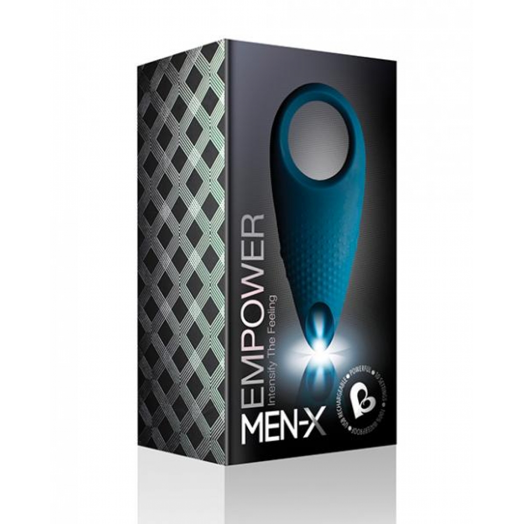 Rocks Off Men-x Empower Couples Stimulator - Blue