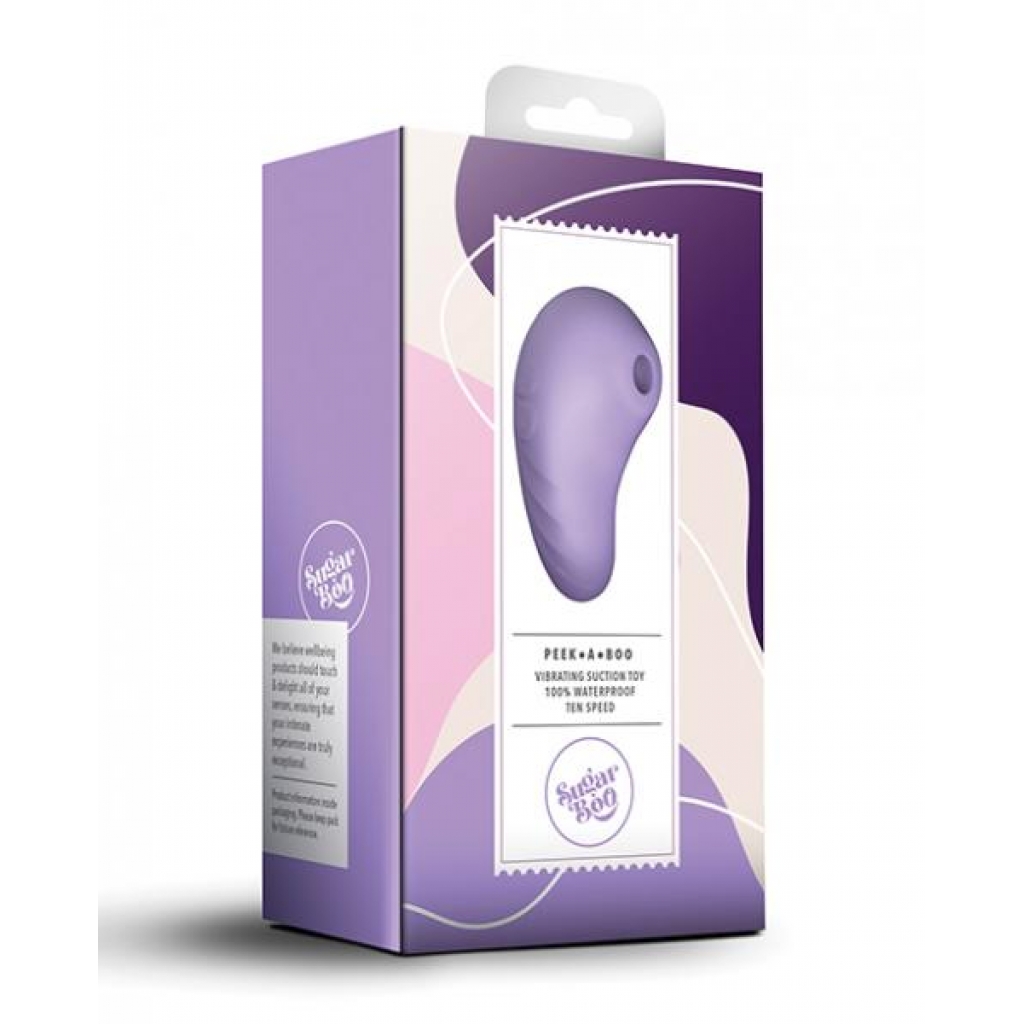 Sugarboo Peek A Boo - Lilac Vibrating Suction Toy