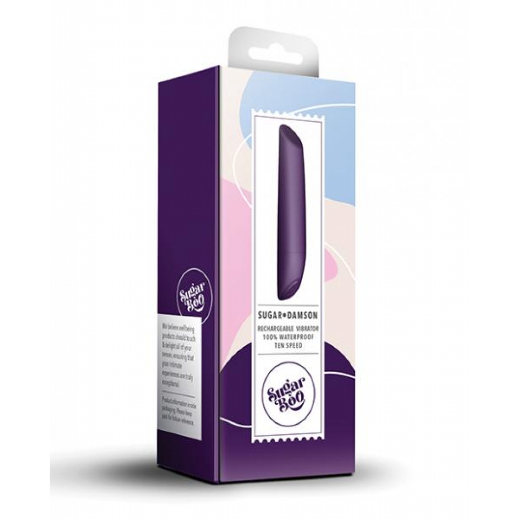 Sugarboo Sugar Damson Rechargeable Vibrator - Damson