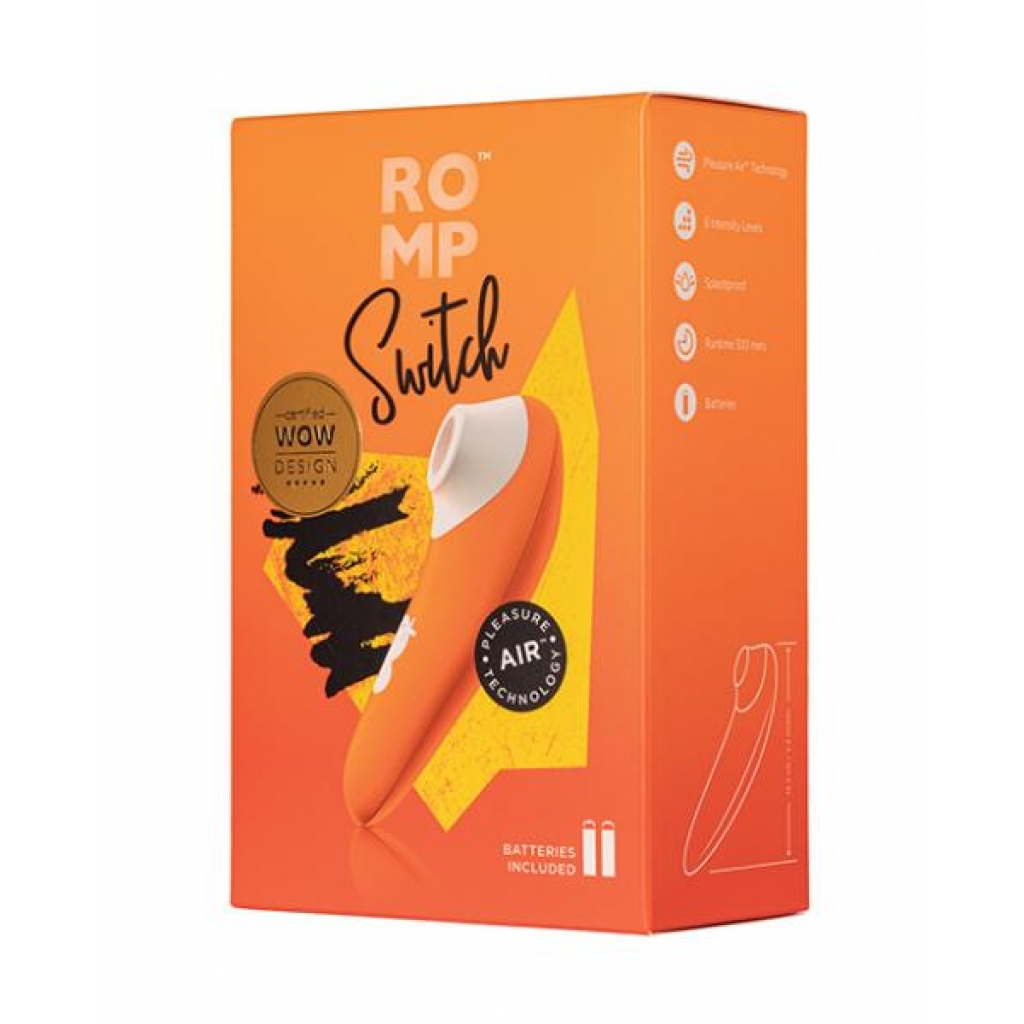 Romp Switch X Clitoral Vibrator - Orange