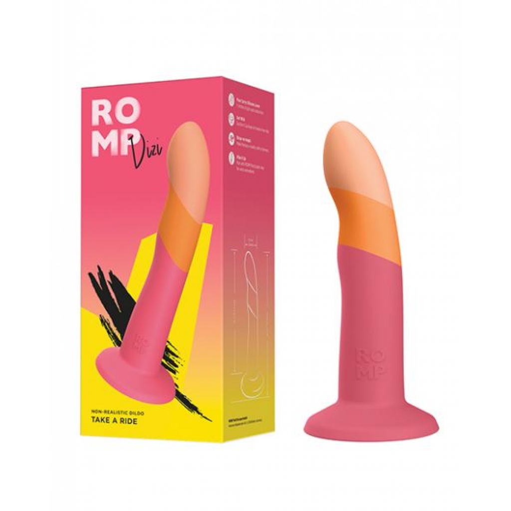 Romp Dizi 3 Color Dildo - Pink