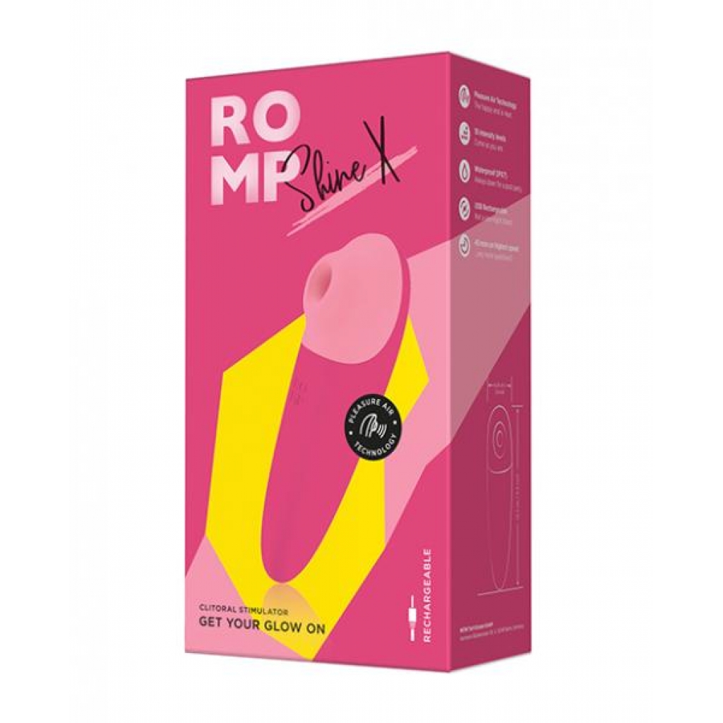 Romp Shine X Clitoral Vibrator - Elegant Pleasure Tool