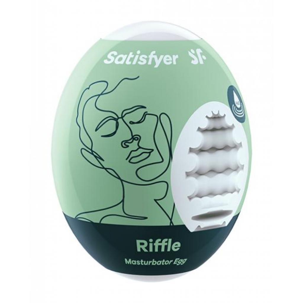 Satisfyer Masturbator Egg - Riffle