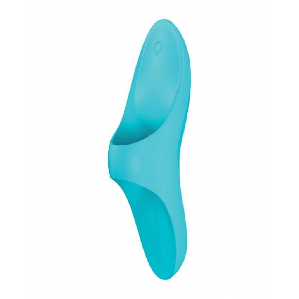 Satisfyer Teaser Finger Vibrator in Light Blue