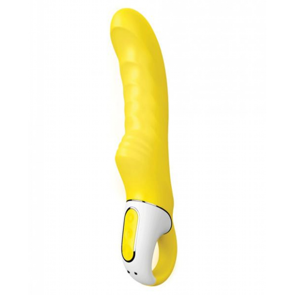 Satisfyer Vibes Yummy Sunshine Yellow G-Spot Vibrator - Ultimate Pleasure