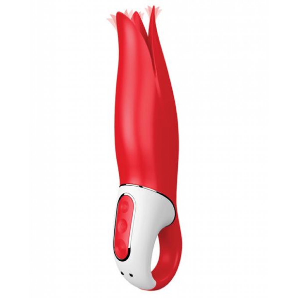 Satisfyer Vibes Power Flower - Red Vibrator