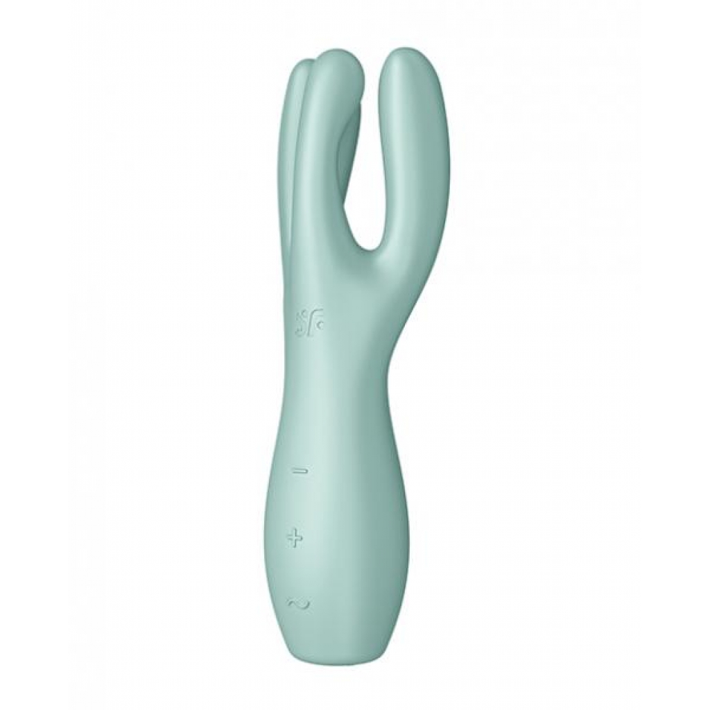 Satisfyer Threesome 3 - Ultimate Clitoral & Labia Stimulator - Mint