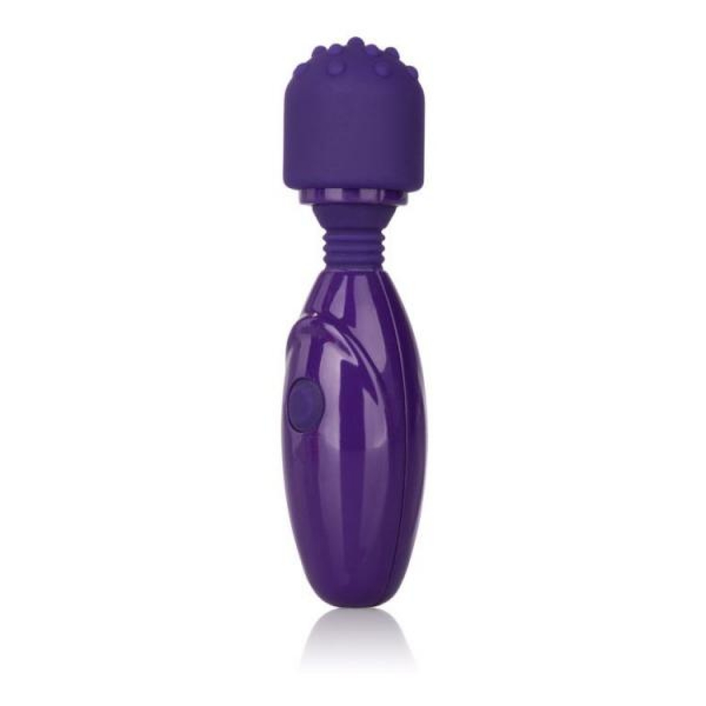 Tiny Teasers Nubby Purple Wand Massager