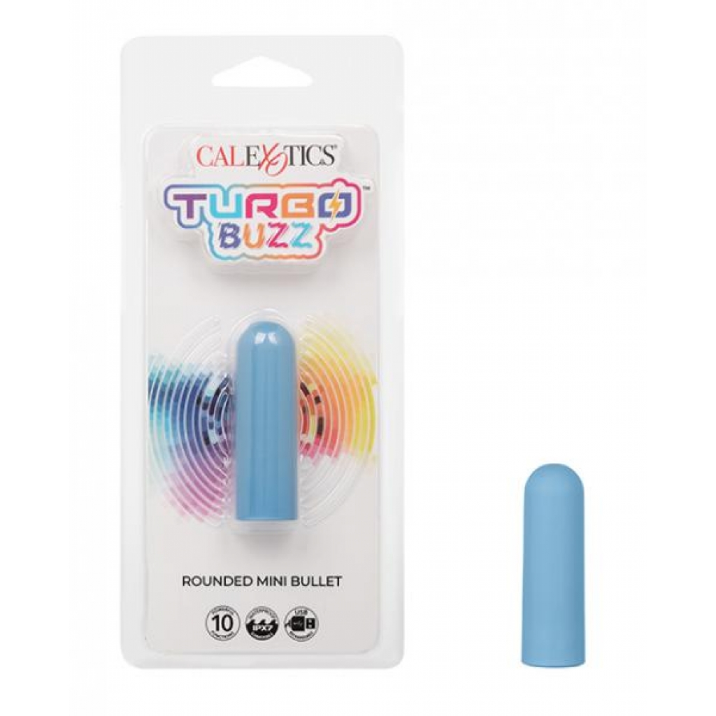 Turbo Buzz Rounded Mini Bullet Stimulator - Powerful and Discreet