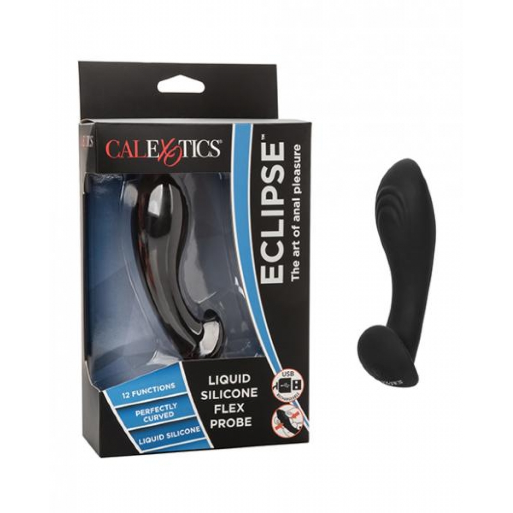 Eclipse Liquid Silicone Flex Probe - Black