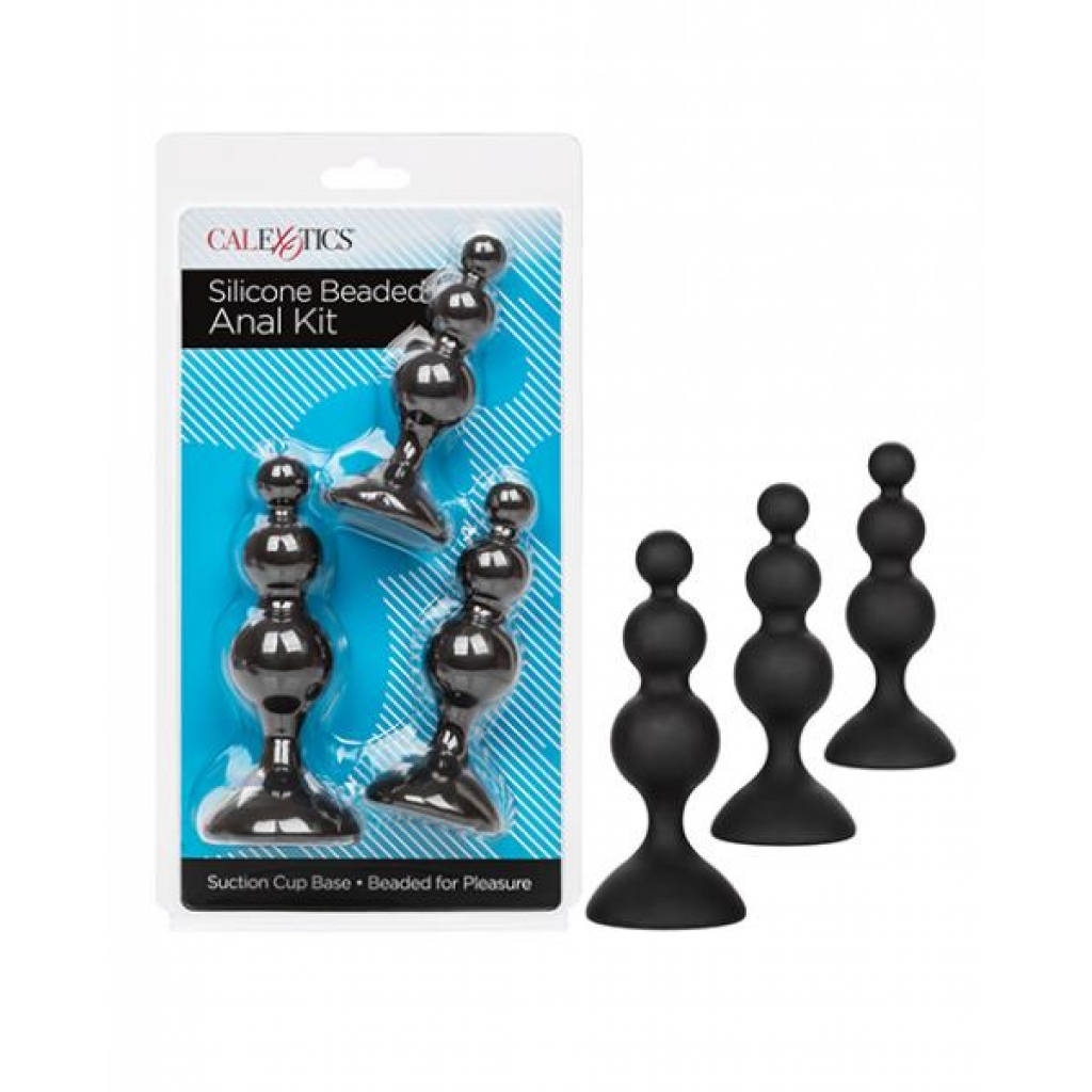 Silicone Beaded Anal Kit - For Enhanced Training