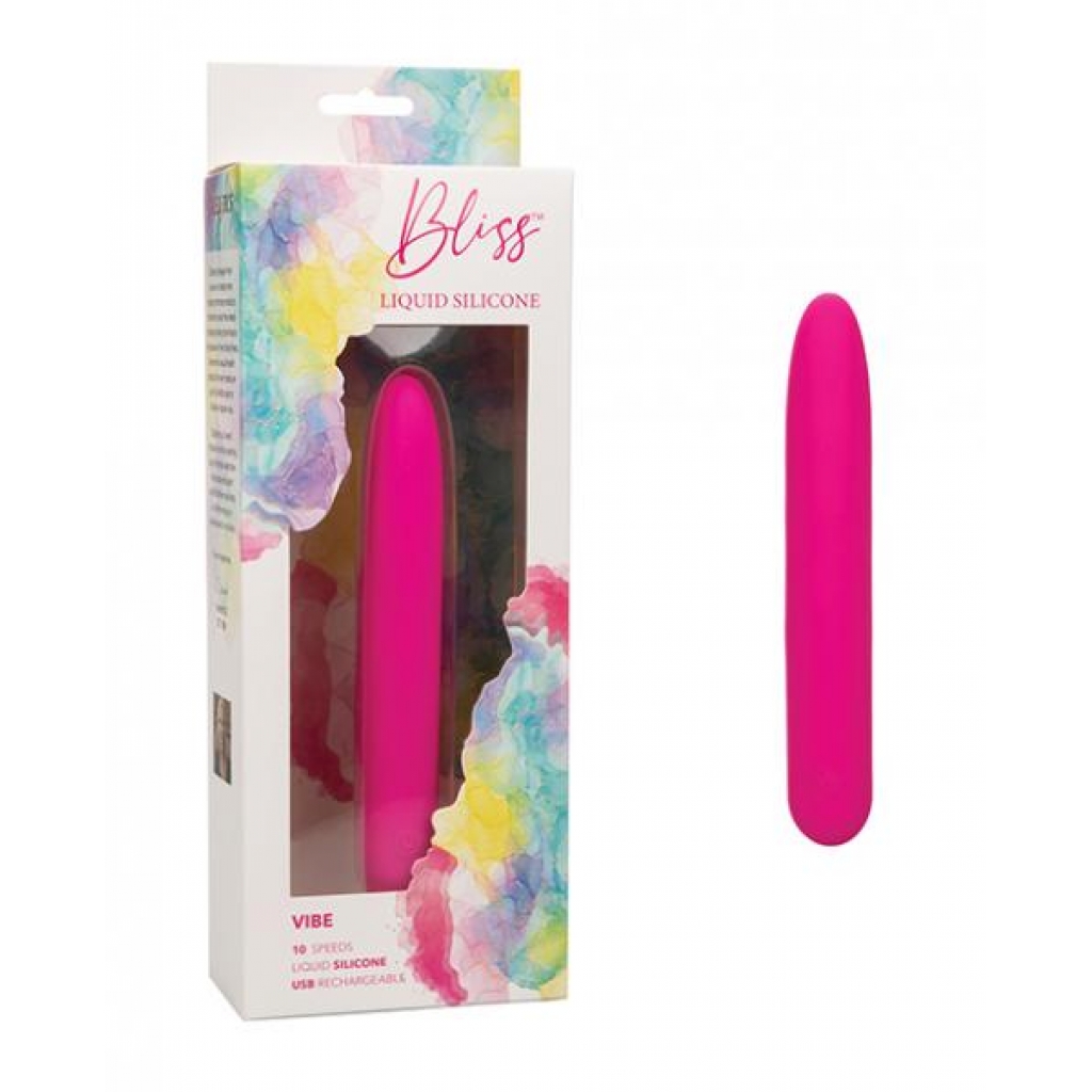 Blissful Liquid Silicone Vibe with 10 Speed Settings