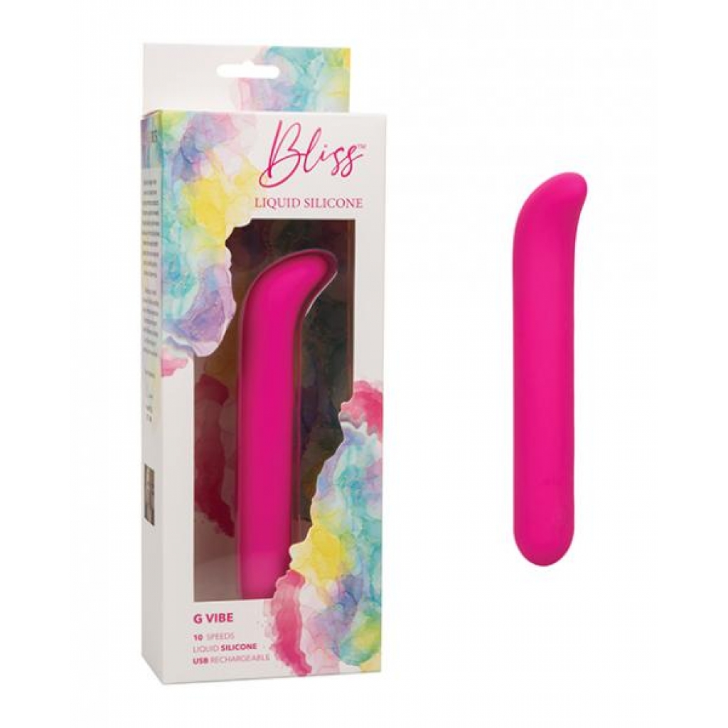 Bliss Liquid Silicone G Vibe - Pink