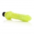 Glow In The Dark Jelly Penis Vibrator - Green