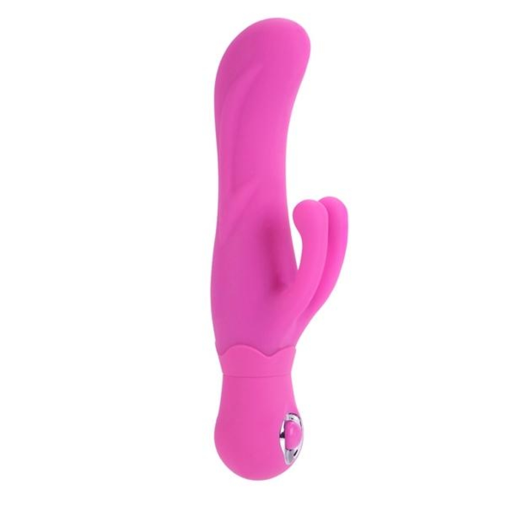 Posh Silicone Double Dancer Vibrator in Pink