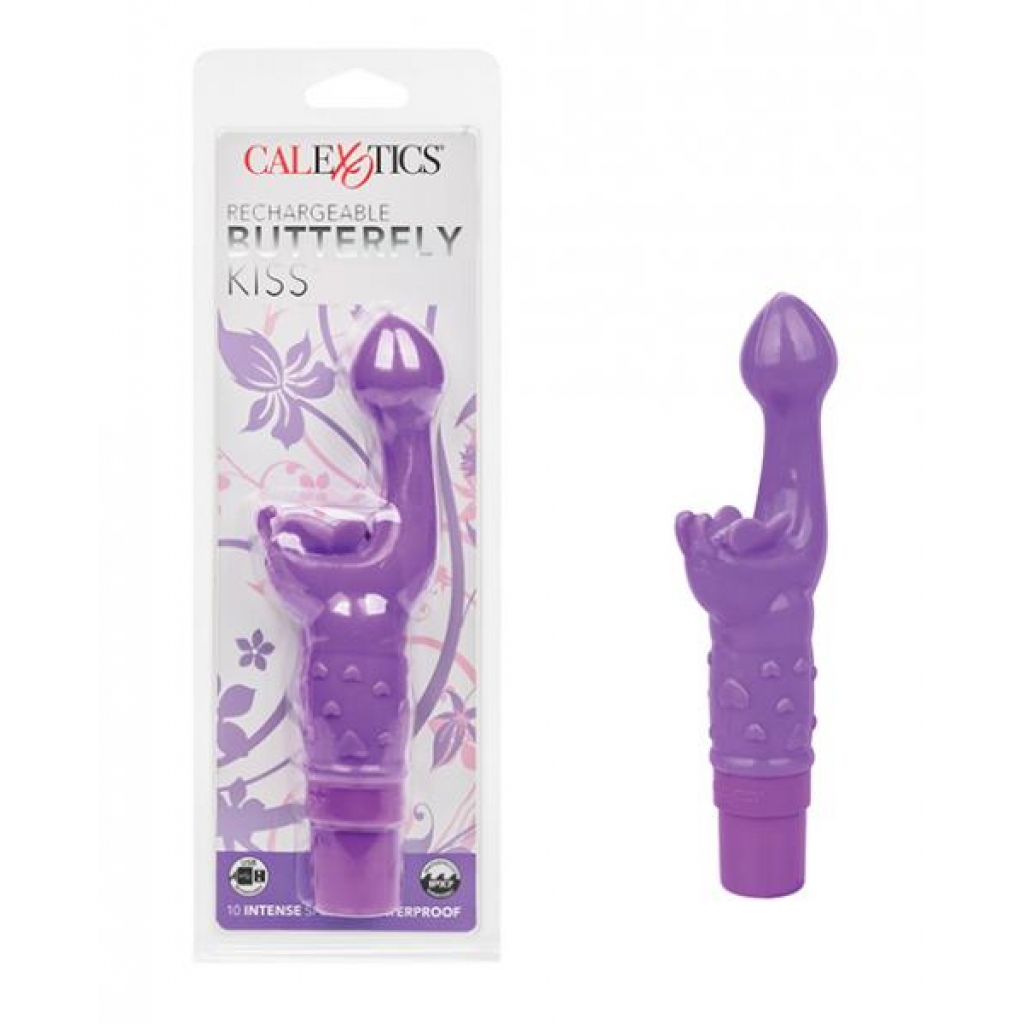 Butterfly Kiss - Rechargeable Dual Motor Vibe in Purple