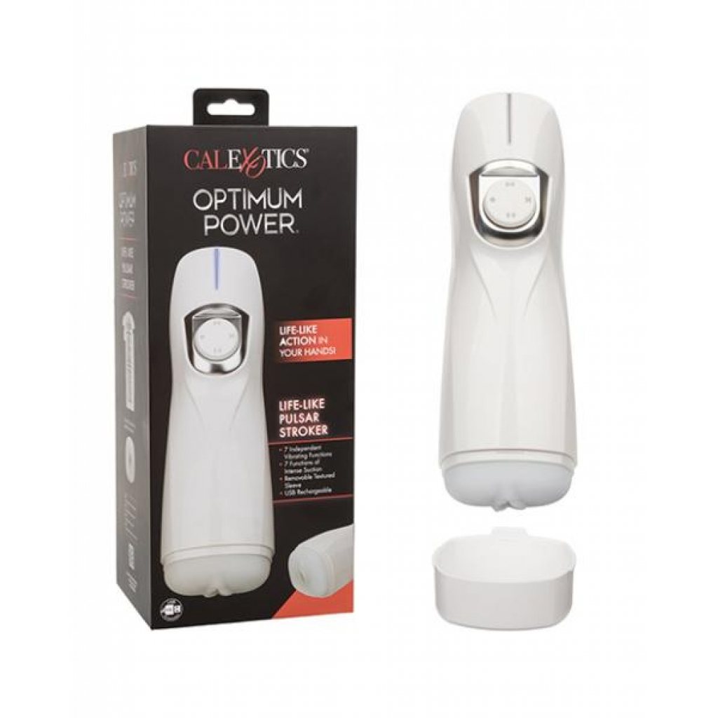 Optimum Power Lifelike Pulsar Stroker Masturbator