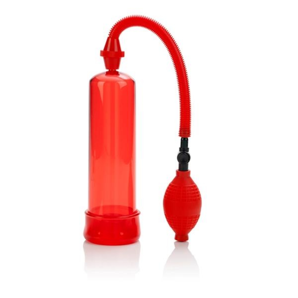 Fireman's Pump Red - Powerful Suction Device