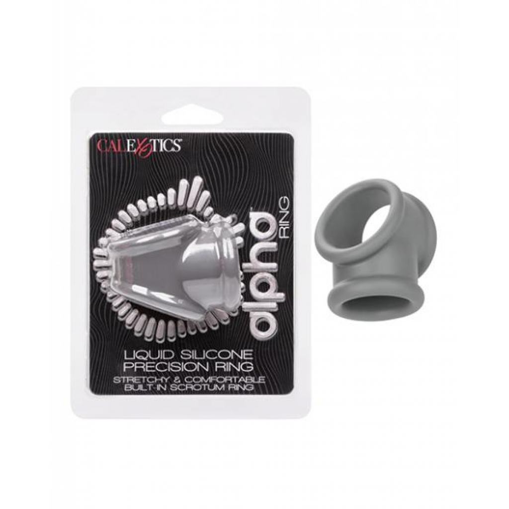 Alpha Liquid Silicone Precision Ring - Grey