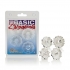 Basic Essentials Set of 4 Rings - Clear