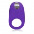 Silicone Rechargeable Passion Enhancer Ring Purple