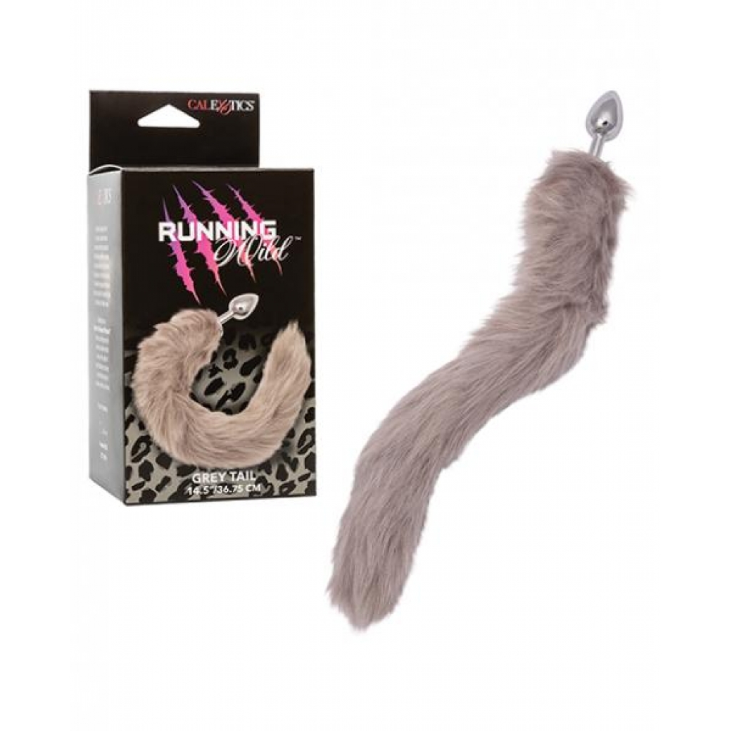 Running Wild Grey Tail Metallic Anal Probe