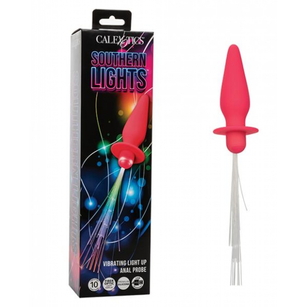 Southern Lights Rechargeable Vibrating Anal Probe - Pink