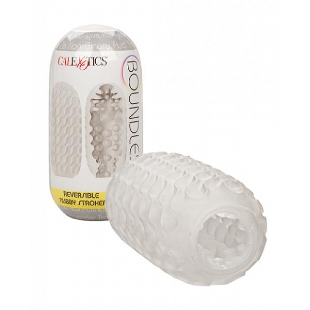 Boundless Reversible Nubby Stroker - White