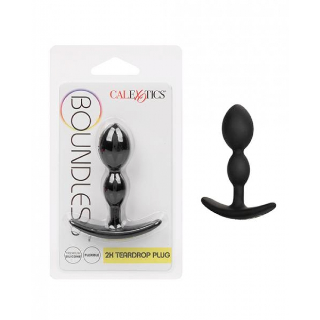 Boundless 2x Teardrop Plug - Pleasure Enhancing Anal Plug