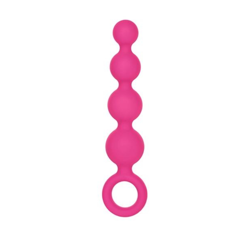 Coco Licious Silicone Booty Beads - Pink 4.5 Inch