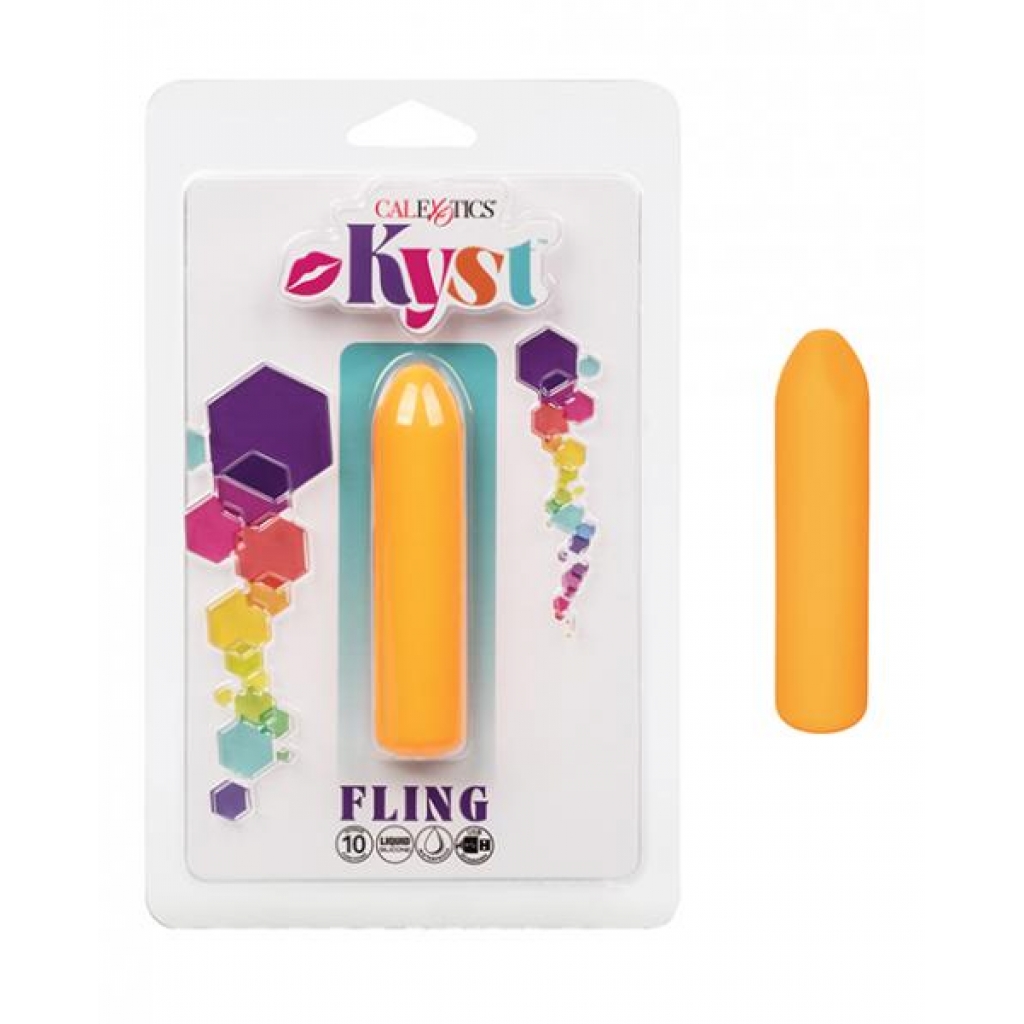 Kyst Fling Petite Massager - Orange