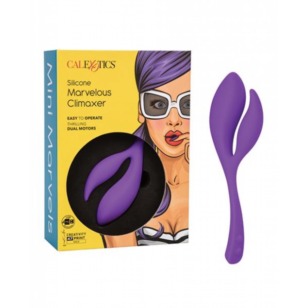 Mini Marvels Silicone Marvelous Climaxer in Purple