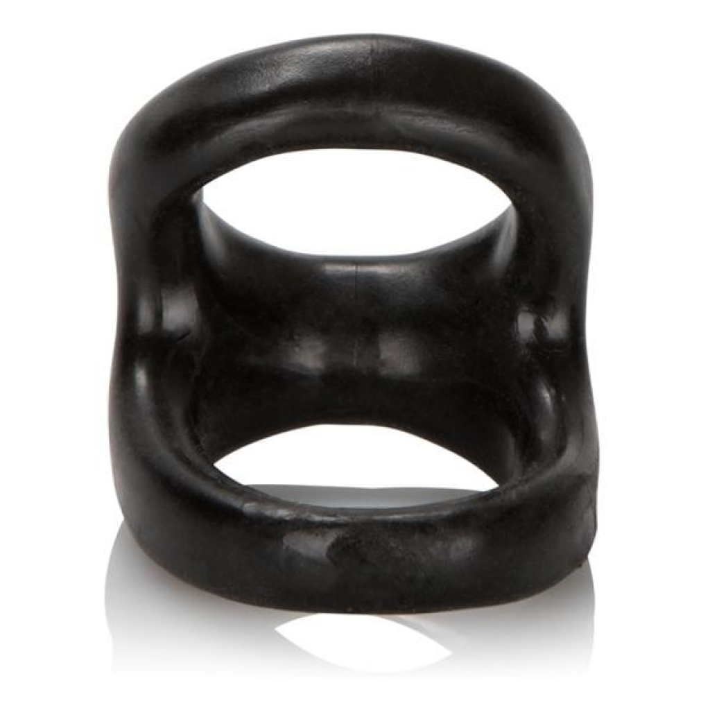 Colt Snug Tugger Black Dual Support Ring: Enhance Your Pleasure