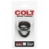 Colt Snug Tugger Black Dual Support Ring: Enhance Your Pleasure