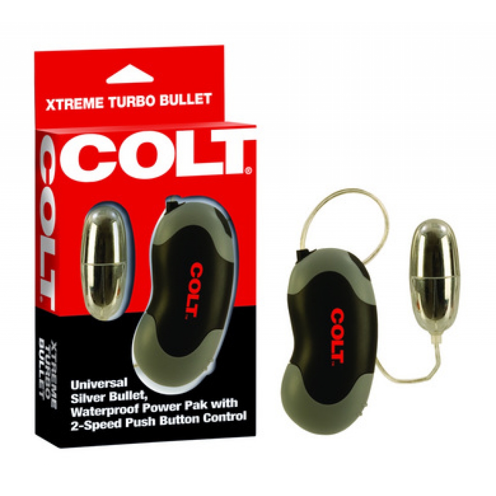 Colt Extreme Turbo Bullet - Waterproof Power Pak 2-Speed