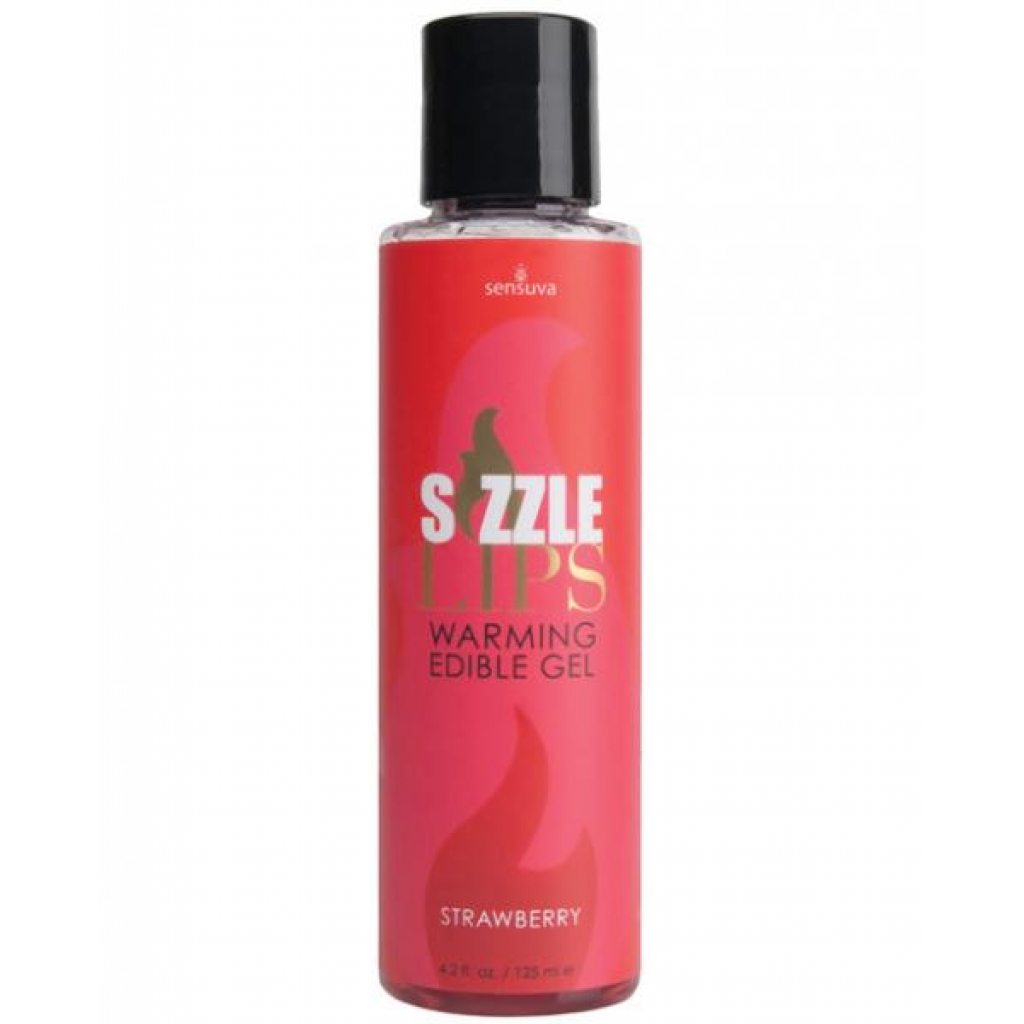 Sizzle Lips Strawberry Warming Gel